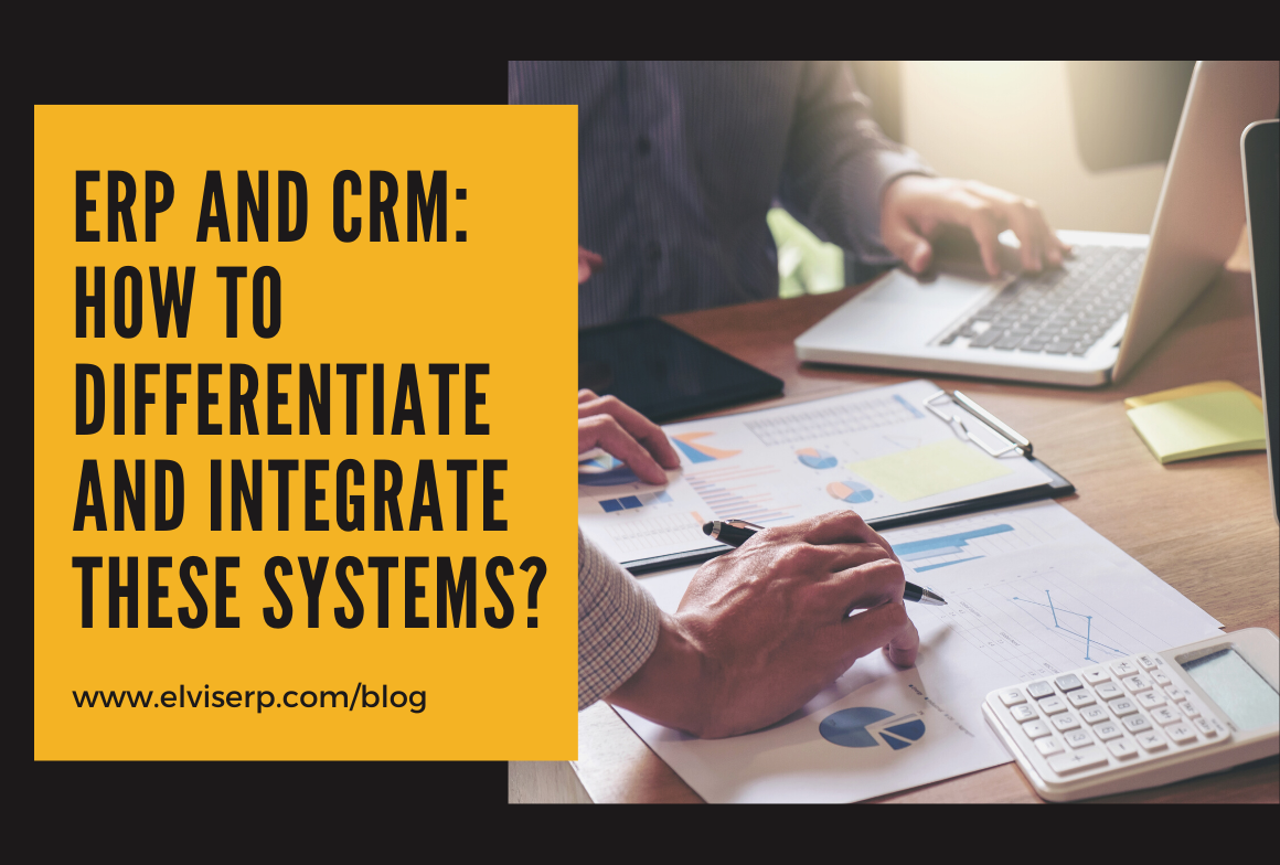 main difference between erp and crm